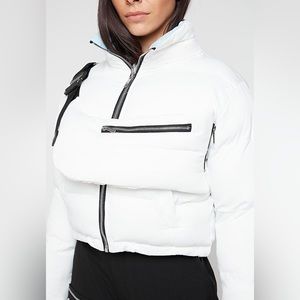 reversible puffer with detachable fanny pack